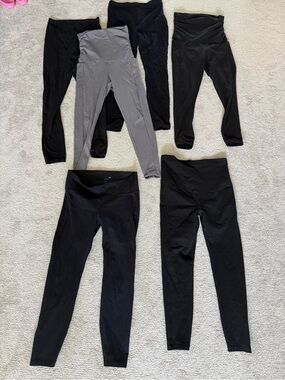 Maternity Pregnancy Leggings medium and small bundle